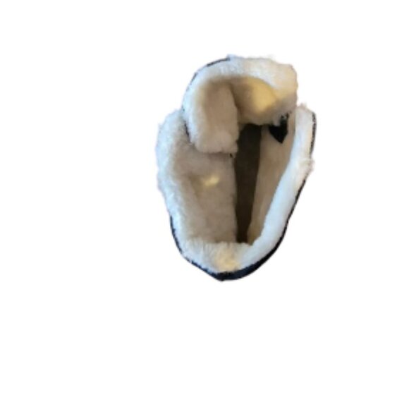 Black SQL Ankle Boots with Soft, Fuzzy Lining in Size 7 (Euro 38) - Picture 4 of 6